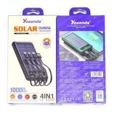 Повербанк (Power Bank) Yosonda YXD-A39, 10000 mAh, Чорний