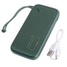 Повербанк (Power Bank) USAMS CD150 PB56, 10000 mAh, Зелений