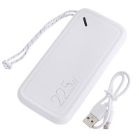 Павербанк (Power Bank) USAMS CD151 PB56, 10000 mAh, Белый