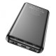 Повербанк (Power Bank) Hoco J100, 10000 mAh, Чорний