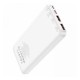 Повербанк (Power Bank) Hoco J101 Astute, 10000 mAh, Білий