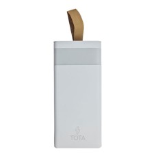 Повербанк (Power Bank) TOTA, 30000 mAh, Білий