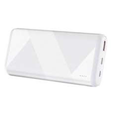 Повербанк (Power Bank) XO PR150, 20000 mAh, Білий