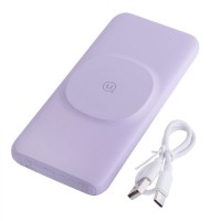 Павербанк (Power Bank) USAMS US-CD171 PB62, 10000 mAh, Розовый