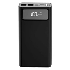 Повербанк (Power Bank) XO PR123, 30000 mAh, Чорний