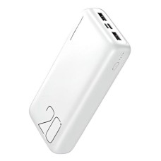 Повербанк (Power Bank) XO PR183, 20000 mAh, Білий