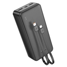 Повербанк (Power Bank) J118B, 30000 mAh, Чорний