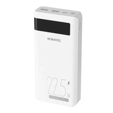 Повербанк (Power Bank) Romoss Sense 8PF, 30000 mAh, Білий