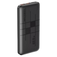 Повербанк (Power Bank) XO PR187, 10000 mAh, Чорний