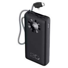 Повербанк (Power Bank) Konfulon J08, 20000 mAh, Чорний