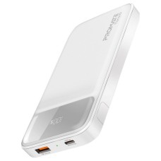 Повербанк (Power Bank) Promate Torq-10, 10000 mAh, Білий