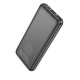 Повербанк (Power Bank) Hoco J123 Element, 10000 mAh, Чорний