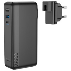 Повербанк (Power Bank) Hoco Q16 Friendly, 10000 mAh, Чорний