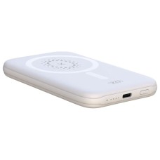 Повербанк (Power Bank) XO PR153, 5000 mAh, Білий