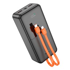 Повербанк (Power Bank) Hoco J119B Sharp, 30000 mAh, Чорний