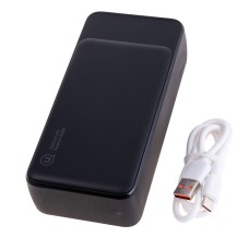 Повербанк (Power Bank) USAMS US-CD202, 30000 mAh, Чорний