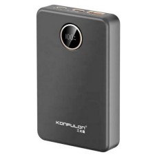 Повербанк (Power Bank) Konfulon M18W, 10000 mAh, Чорний