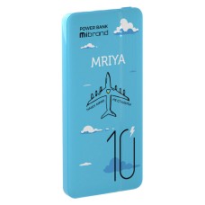 Повербанк (Power Bank) Mibrand Mriya, 10000 mAh, Синій