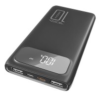 Павербанк (Power Bank) Ridea RP-D10L Phoenix 10, 10000 mAh, Черный