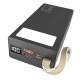 Павербанк (Power Bank) Ridea RP-D30L Phoenix 30, 30000 mAh, Черный