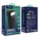 Павербанк (Power Bank) Ridea RP-D30L Phoenix 30, 30000 mAh, Черный