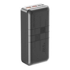 Повербанк (Power Bank) XO PR189, 30000 mAh, Чорний