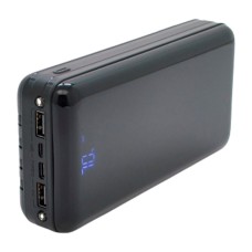 Повербанк (Power Bank) Bix BPW1B, 30000 mAh, Чорний