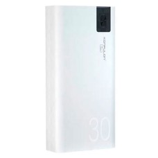 Повербанк (Power Bank) Konfulon A19, 30000 mAh, Білий