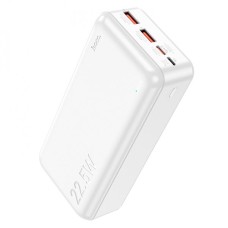 Повербанк (Power Bank) Hoco J101B Astute, 30000 mAh, Білий