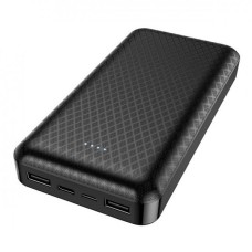 Повербанк (Power Bank) Borofone BJ3A Minimalist, 20000 mAh, Чорний