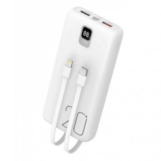 Повербанк (Power Bank) XO PR185, 20000 mAh, Білий