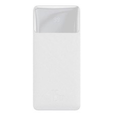 Повербанк (Power Bank) Baseus Bipow Digital Display, 10000 mAh, Білий