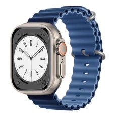 Ремінець Apple Watch 38, Watch 40, Ocean Band, Light-Deep, Синій