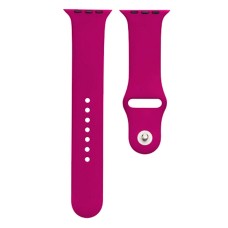 Ремінець Apple Watch 38, Watch 40, Silicone WatchBand, Pitaya, Рожевий