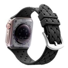 Ремінець Apple Watch 38, Watch 40, Watch Grid Weave, Сірий