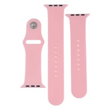 Ремінець Apple Watch 42, Watch 44, Silicone WatchBand, Light Pink, Рожевий