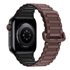 Ремінець Apple Watch 42, Watch 44, Hoco iWatch WA06, Сoffee Black, Чорний