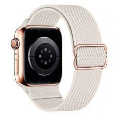 Ремінець Apple Watch 42, Watch 44, Hoco iWatch WA04, Dark White, Білий