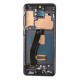 Дисплей Samsung G980 Galaxy S20, G981 Galaxy S20 5G, з сенсором, з рамкою, OLED, Чорний
