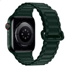 Ремінець Apple Watch 38, Watch 40, Hoco iWatch WA06, Dark Green, Зелений