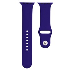 Ремінець Apple Watch 42, Watch 44, Silicone WatchBand, Deep Purple, Фіолетовий