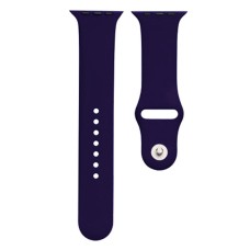 Ремінець Apple Watch 42, Watch 44, Silicone WatchBand, Ametist, Синій