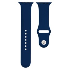 Ремінець Apple Watch 42, Watch 44, Silicone WatchBand, Blue Cobalt, Синій