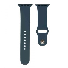 Ремінець Apple Watch 42, Watch 44, Silicone WatchBand, Mist Blue, Синій