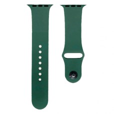 Ремінець Apple Watch 38, Watch 40, Silicone WatchBand, Sea Wave, Синій