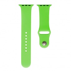 Ремінець Apple Watch 38, Watch 40, Silicone WatchBand, Lime Green, Зелений