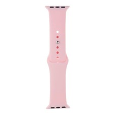 Ремінець Apple Watch 38, Watch 40, Silicone WatchBand, Light Pink, Рожевий