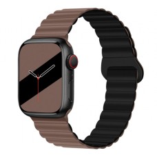 Ремінець Apple Watch 42, Watch 44, Hoco iWatch WA22, Choco Black, Чорний