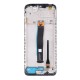Дисплей Xiaomi Redmi 12C, (High quality), з сенсором, з рамкою, IPS, Чорний
