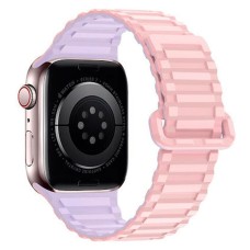 Ремінець Apple Watch 38, Watch 40, Hoco iWatch WA06, Pink Purple, Рожевий